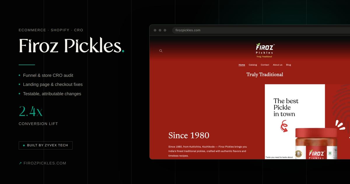 Firoz Pickles